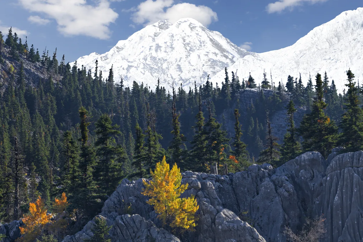 Toros mountains known also as Taurus Mountains in the southern Turkey