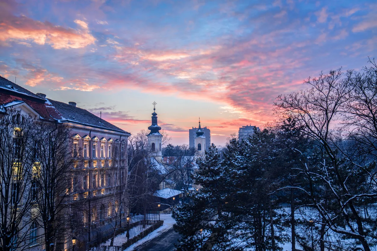 Zemun part of Belgrade
