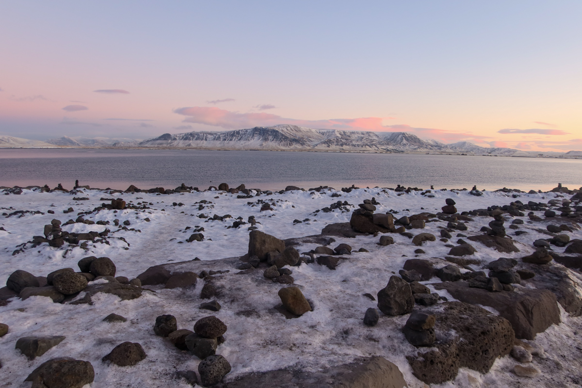 When does it snow in Reykjavik, Iceland?