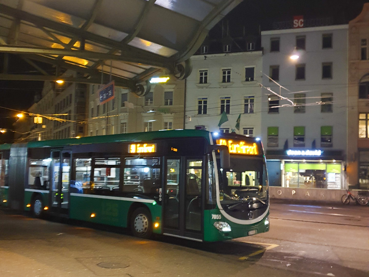 Basel airport bus