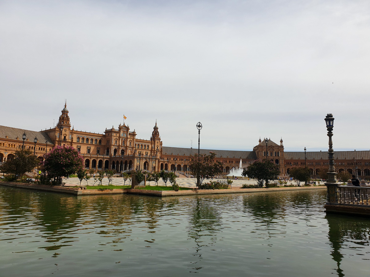 View over river to Seville